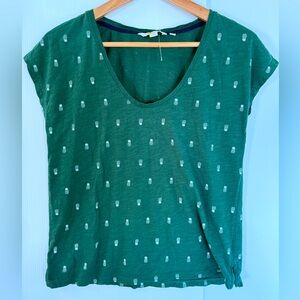 BODEN Green Pineapple tee